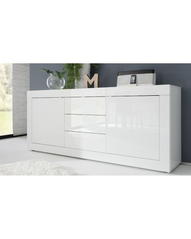 Buffet BASIC 210cm blanc