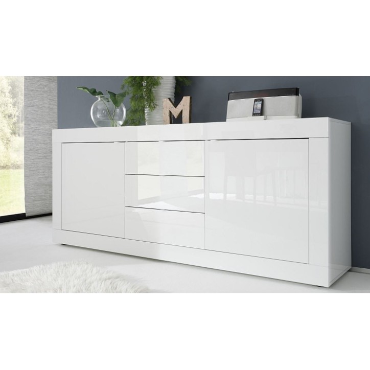 Buffet BASIC 210cm blanc