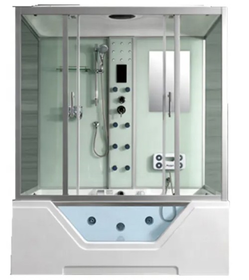 Combiné Baignoire Douche balnéo 120x170 x220 cm - Senhora