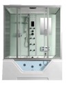 Combiné Baignoire Douche balnéo 120x170 x220 cm - Senhora