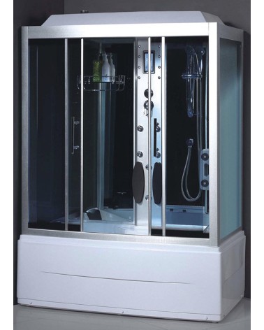 Cabine de douche hydromassante 130cm - Ondéa