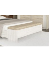 BANC AVEC COFFRE Blanc beige 160cm