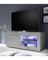 Meuble TV Basic en béton 1 porte 140/56/43 cm
