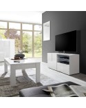 Meuble TV DAMA Blanc 121cm
