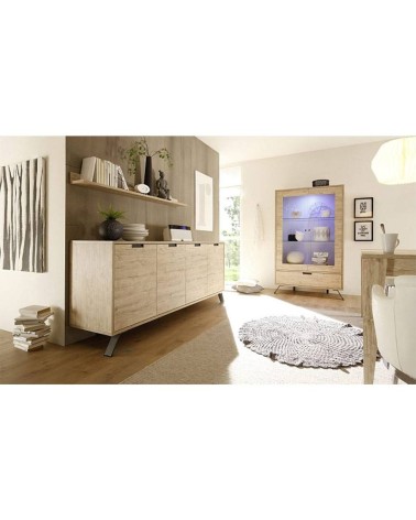 Buffet PALMA, 207 cm chêne