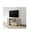 Meuble TV MIREL chêne 1 porte, 1 tiroir 122 cm