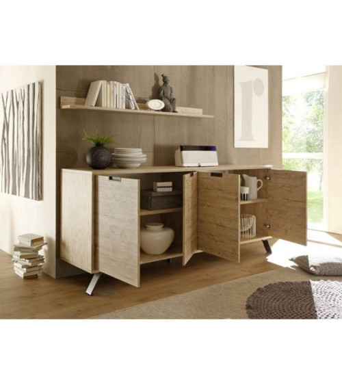 Buffet PALMA, 207 cm chêne