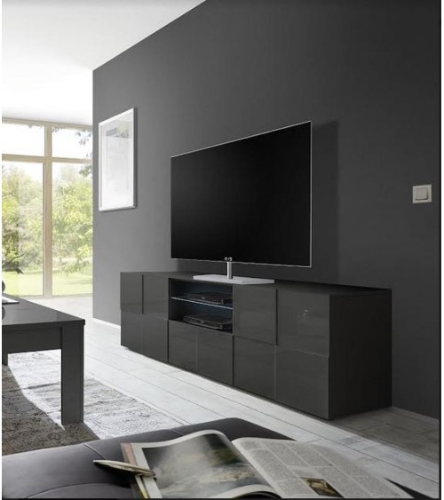 Meuble TV DAMA GRIS 181cm