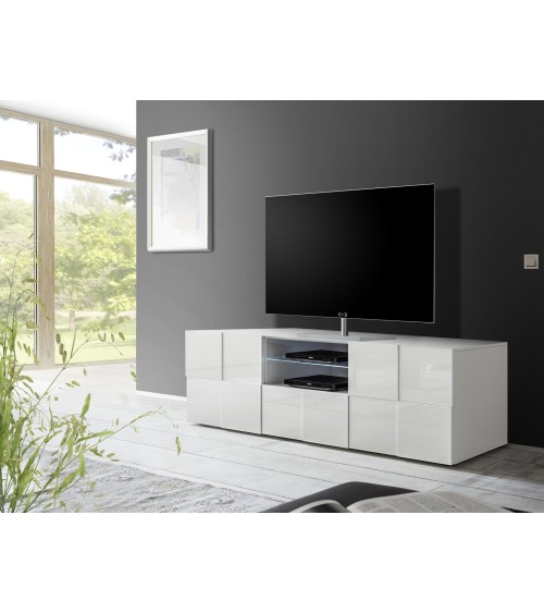 Meuble TV DAMA BLANC 181cm