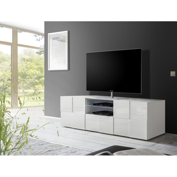 Meuble TV DAMA BLANC 181cm