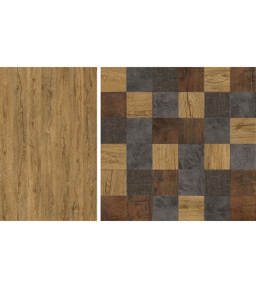 Meuble tv ALEKSANDER 177 x 52 x 45 cm noir et bois