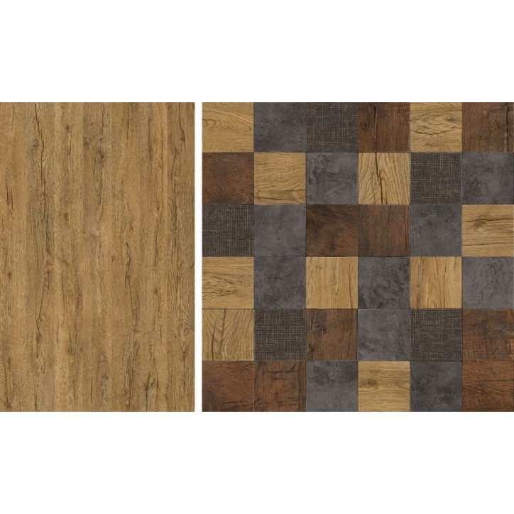 Meuble tv ALEKSANDER 177 x 52 x 45 cm noir et bois