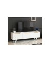 Meuble TV PRAG 150 cm blanc