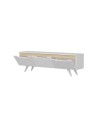 Meuble TV PRAG 150 cm blanc