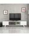Meuble TV DORE 160 cm blanc