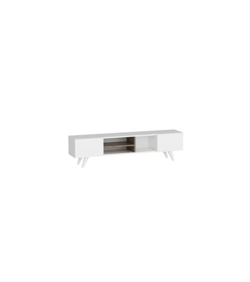 Meuble TV DORE 160 cm blanc