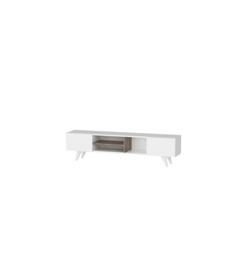Meuble TV DORE 160 cm blanc