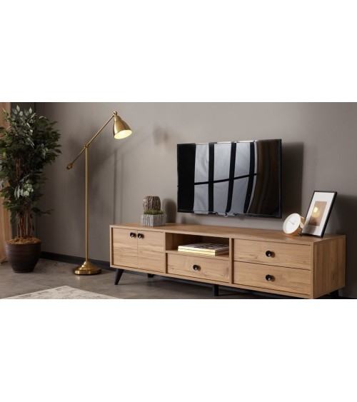 Meuble TV ETI 180 cm bois