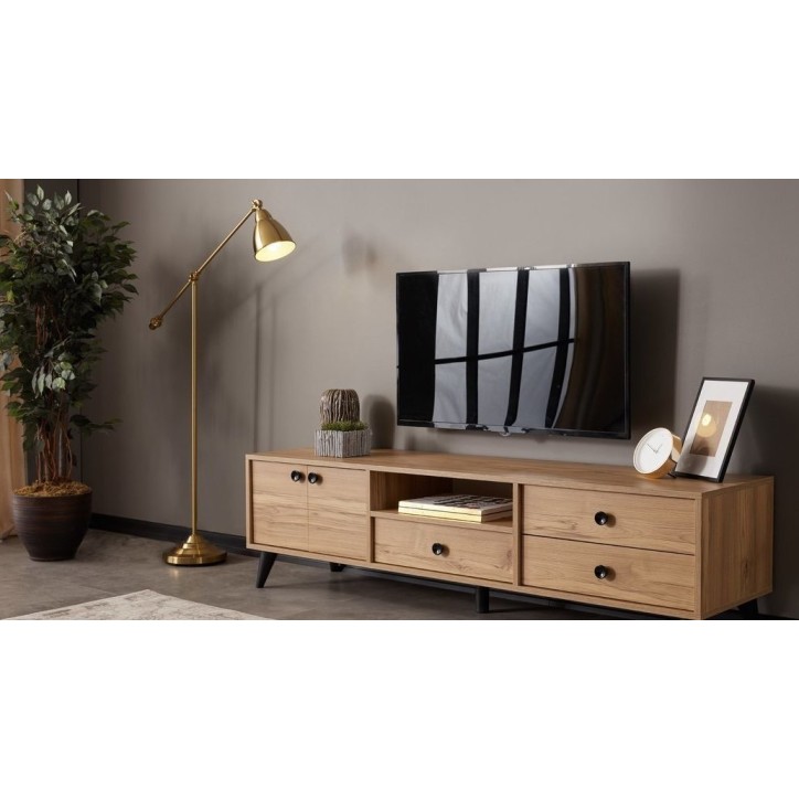 Meuble TV ETI 180 cm bois