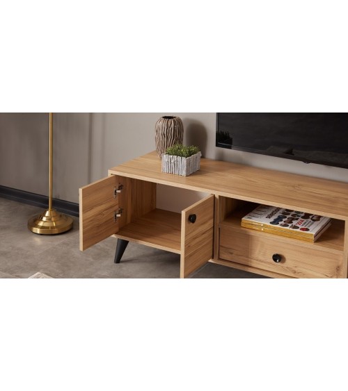 Meuble TV ETI 180 cm bois