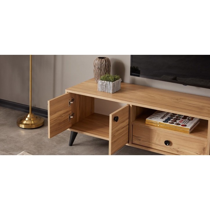 Meuble TV ETI 180 cm bois