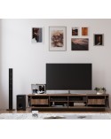 Meuble TV PRESTIJ 180 cm noyer