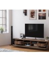 Meuble TV PRESTIJ 180 cm noyer