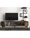 Meuble TV ANTHES 180 cm noyer