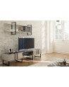 Meuble TV OLIVIA 220 cm blanc