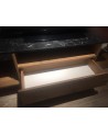 Meuble TV MIMI 200 cm bois et métal