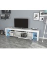 Meuble TV STYLO 200 cm blanc