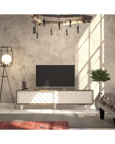 Meuble TV ROB blanc 180 cm
