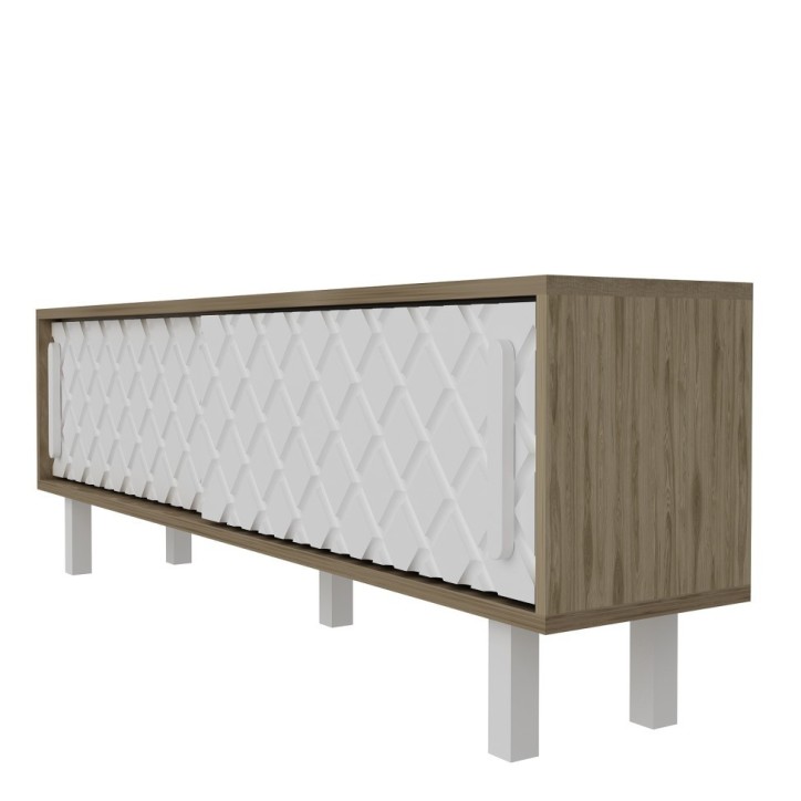 Meuble TV ROB blanc 180 cm