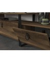 Meuble TV ARAMIS noyer 180 cm
