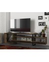 Meuble TV ARAMIS noyer 180 cm