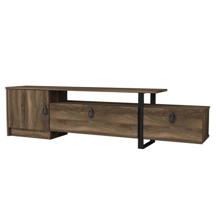 Meuble TV ARAMIS noyer 180 cm