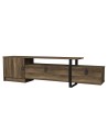 Meuble TV ARAMIS noyer 180 cm