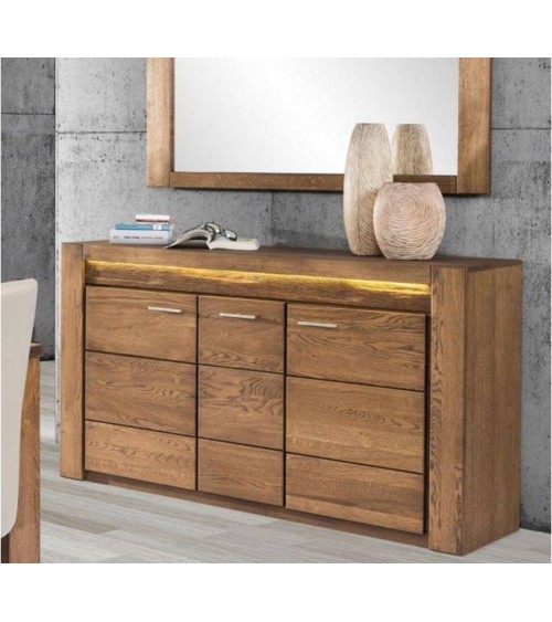Buffet VELVET  en chêne 161cm