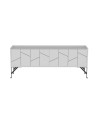 Meuble TV LUA blanc 150 cm