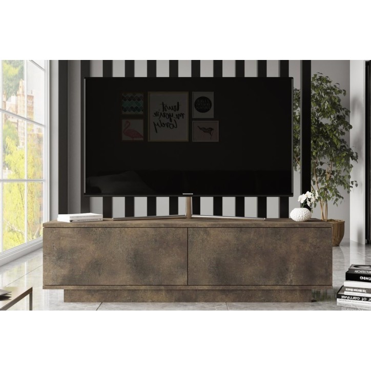 Meuble TV FONDA bronze 140 cm