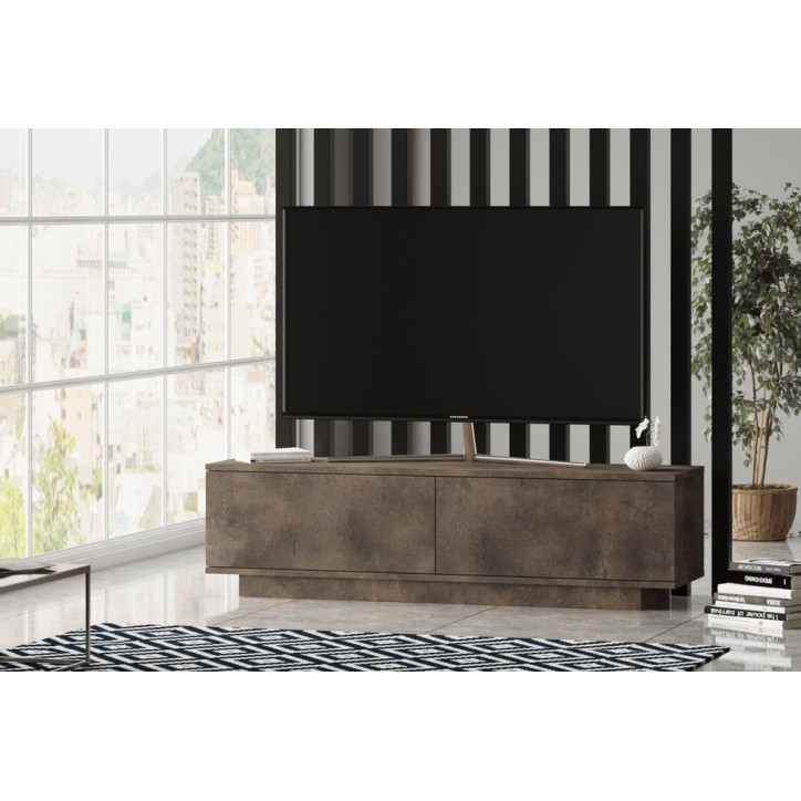 Meuble TV FONDA bronze 140 cm