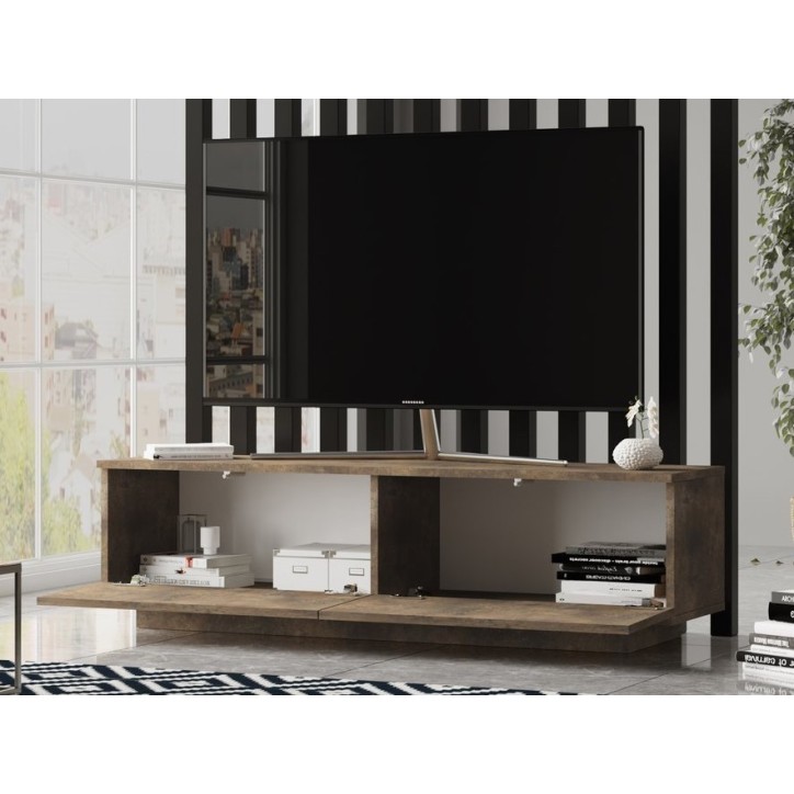 Meuble TV FONDA bronze 140 cm