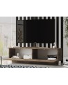 Meuble TV FONDA bronze 140 cm
