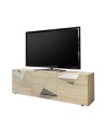 Meuble TV VITTORIA chêne Sonoma 181 cm