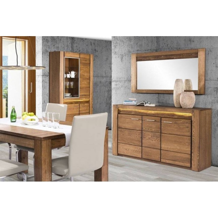 Buffet VELVET  en chêne 161cm