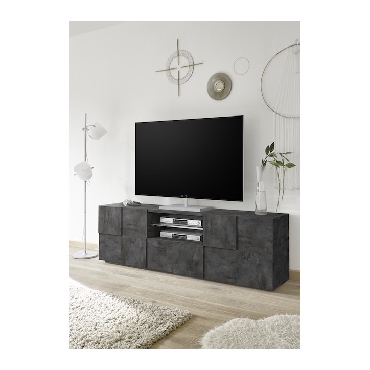 Meuble TV  DAMA oxyde 181 cm