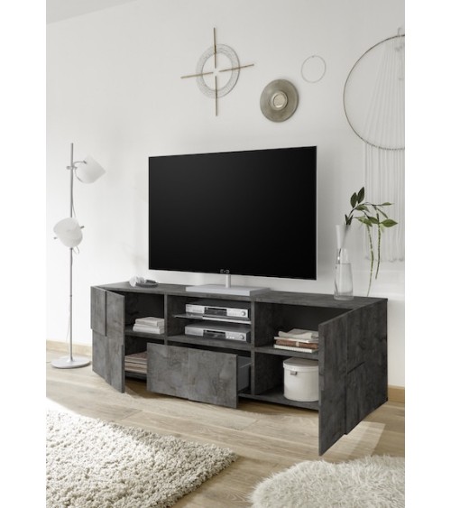 Meuble TV  DAMA oxyde 181 cm