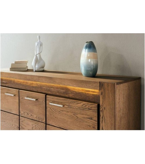 Buffet VELVET  en chêne 161cm