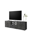 Meuble TV  DAMA oxyde 181 cm