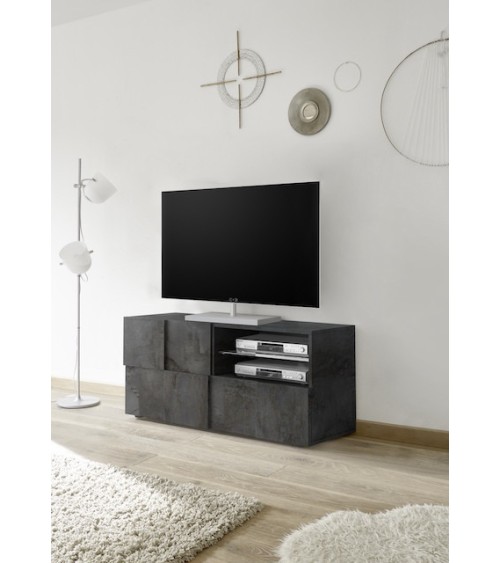 Meuble TV  DAMA oxyde 122 cm